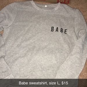 Babe sweatshirt